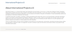 Desktop Screenshot of intprojects.org